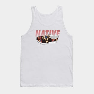 Native American Footwear Design 1 Tank Top